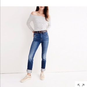 Worn 2X! Madewell size 32 highrise boyfriend jean